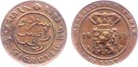 Niederländisch Indien 1/2 Cent Wilhelm III. der Niederlande (1849-1890) -