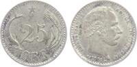 25 Öre 1874 CS Dänemark Christian IX. (1863-1906) st