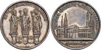 Würzburg Bistum Silbermedaille 1843 Georg Anton von Stahl (1840-1870) - auf das 1100järige Bestehen des Hochstiftes vz