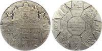 Tschechien - Böhmen Bronzemedaille versilbert 175 Jahre Böhmisches Museum Prag -