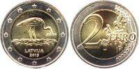 Lettland 2 Euro 2015 Storch - Wei&szlig;storch - Vogel bankfrisch 4,95 EUR  zzgl. 3,95 EUR Versand