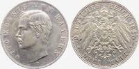 3 Mark 1910 D Bayern - Kaiserreich König Otto von Bayern (1886-1913) vz