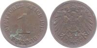 Kaiserreich 1915 A 1 Pfennig - großer Adler vz
