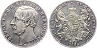 Braunschweig-Calenberg-Hannover Doppeltaler Georg V. (1851-1866) -
