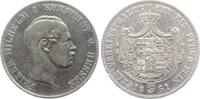 Vereinstaler 1861 Hessen-Kassel Kurfürst Friedrich Wilhelm (1847-1866) ss