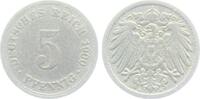 Kaiserreich 5 Pfennig 5 Pfennig - großer Adler -