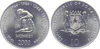 Somalia 10 Shillings Jahr des Affe - Chinesische Tierkreiszeichen - Sternzeichen -