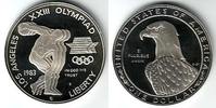 USA 1 Dollar Olympiade 1984 in Los Angeles - Diskuswerfer Bild