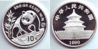 China 10 Yuan Silber-Panda in PP -