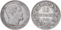Dänemark 16 Skilling Rigsmont Frederik VII. 1848-1863.