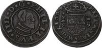 Spanien-Königreich 16 Maravedis Felipe IV. 1621-1665.