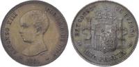Spanien-Königreich Peseta Alfons XIII. 1886-1931.