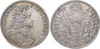 Römisch Deutsches Reich 1/2 Taler Karl VI. 1711-1740.