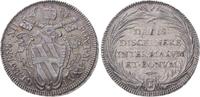 Italien-Kirchenstaat Testone AN VI Clemente XII. 1730-1740.