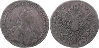 Russland 1/2 Rubel (Poltina) Katharina II. 1762-1796.