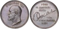 Schweden Silbermedaille Oskar II. 1872-1907.
