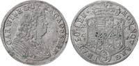 Anhalt-Zerbst 2/3 Taler Carl Wilhelm 1667-1718.