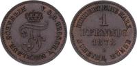 Mecklenburg-Schwerin Pfennig Friedrich Franz II. 1842-1883.