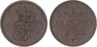 Mecklenburg-Schwerin Pfennig Friedrich Franz I. 1785-1837.