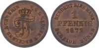 Mecklenburg-Schwerin Pfennig Friedrich Franz II. 1842-1883.