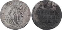 Mecklenburg-Strelitz 1/6 Taler Adolf Friedrich IV. 1752-1794.