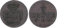 Oldenburg 1/2 Grote Peter Friedrich Wilhelm 1785-1823.