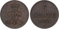 Oldenburg 1/2 Grote Nicolaus Friedrich Peter 1853-1900.