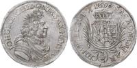 Sachsen-Albertinische Linie 2/3 Taler Johann Georg III. 1680-1691.