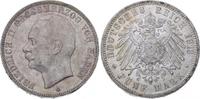 Baden 5 Mark Friedrich II. 1907-1918.
