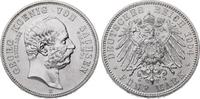 Sachsen 5 Mark Georg 1902-1904.