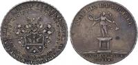 Hamburg, Stadt Vierteltalerförmige Silbermedaille 1