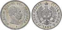 Brandenburg-Preußen 1/6 Taler Wilhelm I. 1861-1888.