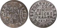 Brandenburg-Preußen 1/12 Taler Friedrich Wilhelm 1640-1688.