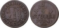Jülich-Berg 1/4 Stüber 1 Karl Theodor 1742-1799.