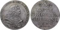 Mecklenburg-Schwerin 8 Gute Groschen Christian Ludwig II. 1747-1756.