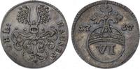 Mühlhausen, Stadt 6 Pfennig