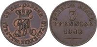 Oldenburg 3 Pfennig Paul Friedrich August 1829-1853.