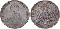 Sachsen 3 Mark Friedrich August III. 1904-1918.