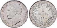 Württemberg 1/2 Gulden Wilhelm I. 1816-1864.