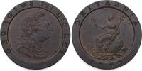 Großbritannien 2 Pence George III. 1760-1820.