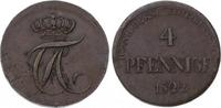Anhalt-Bernburg 4 Pfennig Alexius Friedrich Christian 1796-1834.