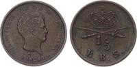 Dänemark 1/5 Rigsbankskilling Christian VIII. 1839-1848.