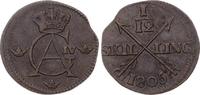 Schweden 1/12 Skilling Gustav IV. Adolf 1792-1809.