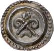 Konstanz, Bistum Brakteat Eberhard II. von Waldburg-Thann 1248-1274.
