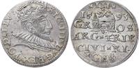 Polen 3 Gröscher 1 Sigismund III. 1587-1632.