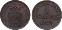 Hessen-Darmstadt Pfennig Ludwig III. 1848-1877.