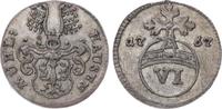 Mühlhausen, Stadt 6 Pfennig