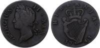 Irland Halfpenny George II. 1727-1760.