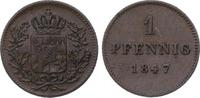 Bayern Pfennig Ludwig I. 1825-1848.