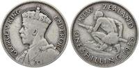 Neuseeland Shilling George V. 1910-1936.